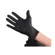 Black Nitrile Gloves,100ct